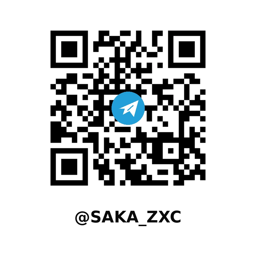 QR-код Telegram @SAKA_ZXC